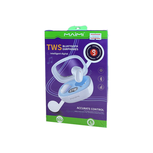 Maimi D32 Bluetooth Earphones product image