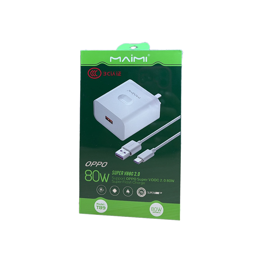 Maimi T89 80W Charger&Cable Oppo product image
